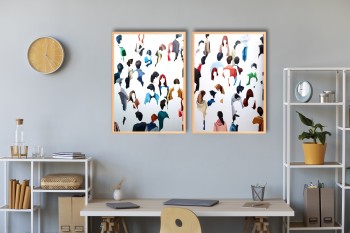 50*75 ÇERÇEVELİ PANO