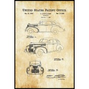 42cm *60cm Vintage Patent Pano