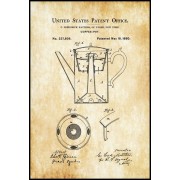 42cm *60cm Vintage Patent Pano