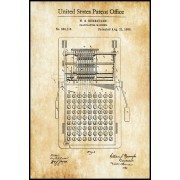 42cm *60cm Vintage Patent Pano