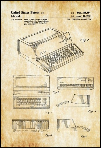 42cm *60cm Vintage Patent Pano